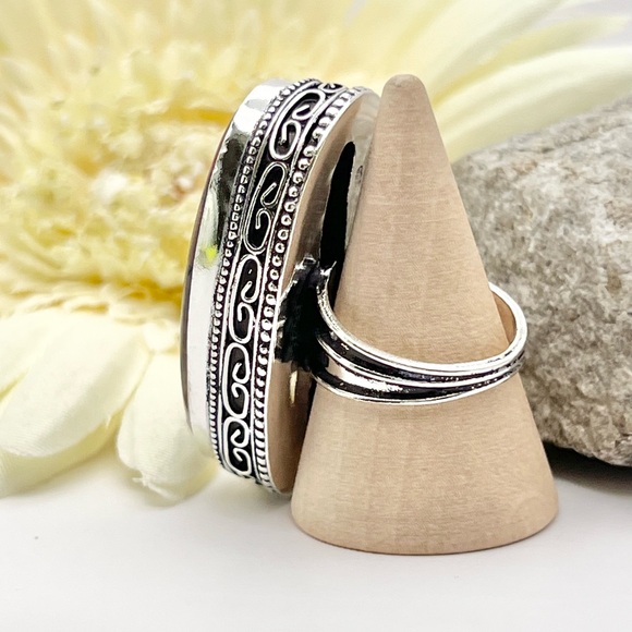 DENTRITE OPAL RING - Picture 8 of 9